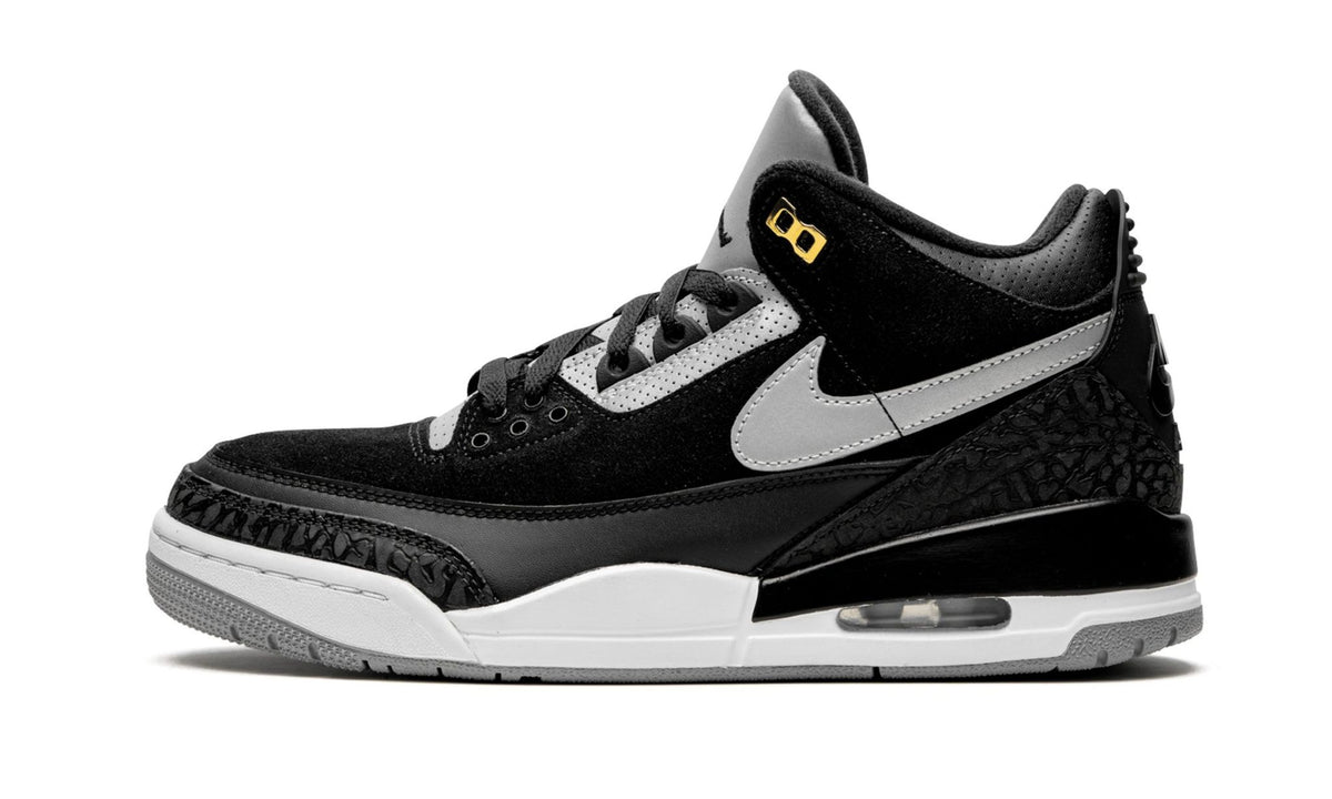 JORDAN 3 Tinker Hatfield black cement gold