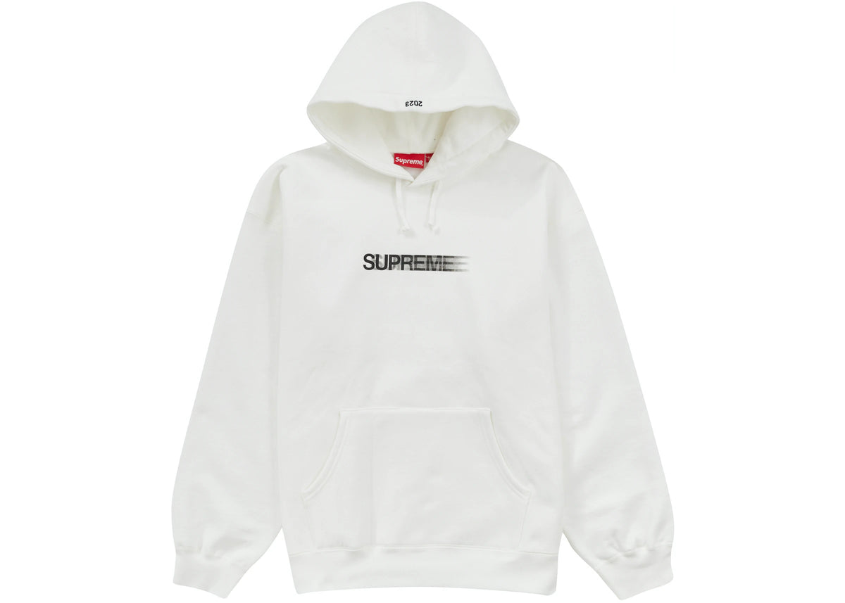 Supreme Motion Logo Hooded Sweatshirt (SS23) White - SS23 – Resell