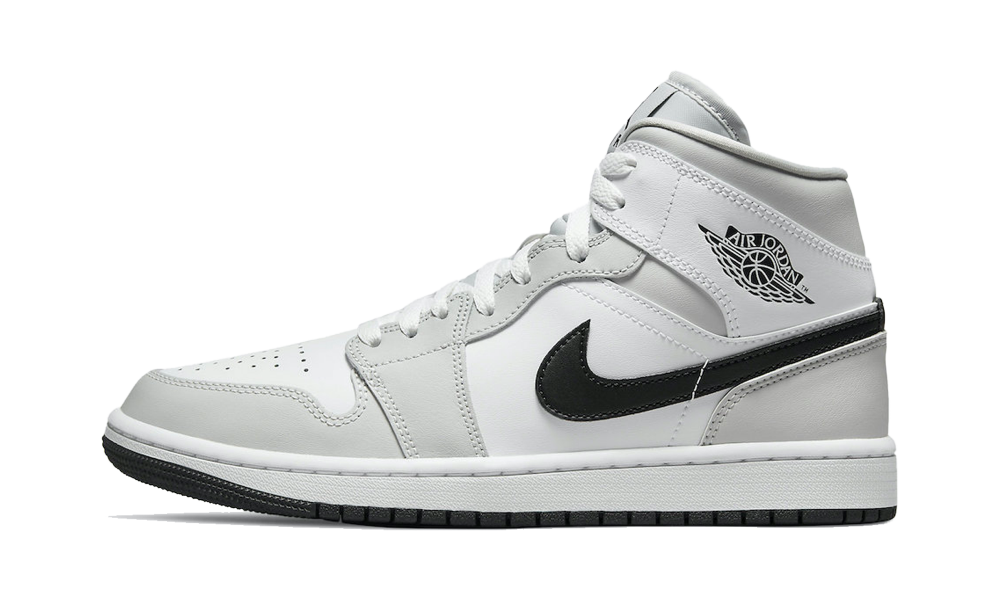 Jordan 1 grigie e top nere