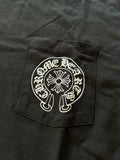 T-shirt Chrome Hearts Pocket Crew Black Las Vegas Exclusive