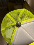 Trucker Hat Chrome Hearts Cementary Neon Yellow USED