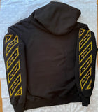 Off-White Splash Arrow Skate Hoodie Black
