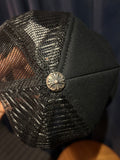 Trucker Hat Chrome Hearts Cementary Pony Black