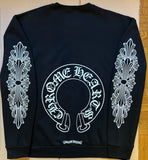 Crewneck Chrome Hearts Horeshoe Black
