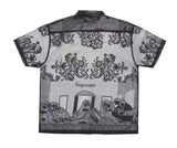 Supreme Last Supper Lace Shirt Black