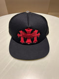 Trucker Hat Chrome Hearts Cementary Red