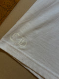 T-shirt Chrome Hearts Scroll Logo White