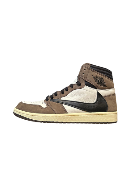 Jordan 1 High Travis Scott Cactus Jack Mocha USED