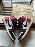 AIR JORDAN 1 HIGH OG "Black Toe Reimagined" USED