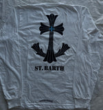 Long Sleeve Chrome Hearts ST. Barth Exclusive White