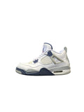 Jordan 4 Retro White Midnight Navy USED