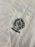 T-shirt Chrome Hearts Pocket Crew White NYC Exclusive