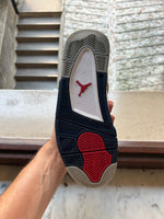 Jordan 4 Retro White Midnight Navy USED