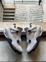 Jordan 4 Retro White Midnight Navy USED