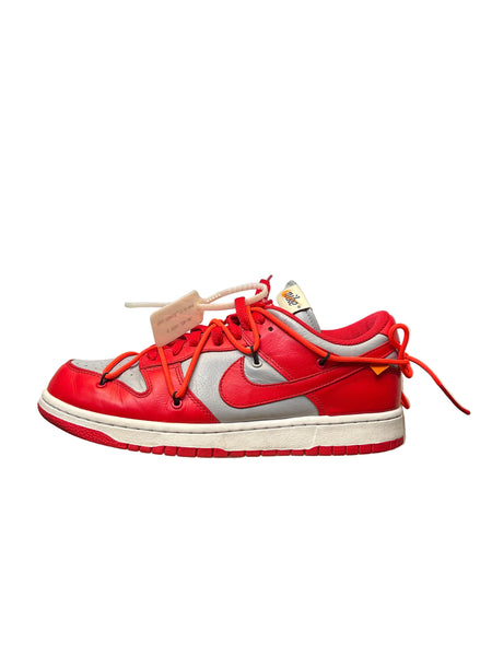 Nike Dunk Low Off-White University Red USED