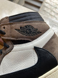 Jordan 1 High Travis Scott Cactus Jack Mocha USED