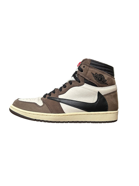 Jordan 1 High Travis Scott Cactus Jack Mocha USED