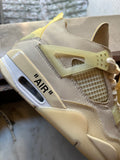 Jordan 4 Retro Off White Sail