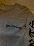 Long Sleeve Termal Chrome Hearts Grey Logo