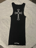 Tank Top Chrome Hearts Black