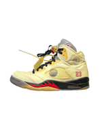 Jordan 5 x Off-White Sail USED