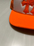 Trucker Hat Chrome Hearts Cementary Neon Orange USED