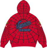 Supreme Zip Up Hooded Vanson x Spiderman