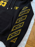 Off-White Splash Arrow Skate Hoodie Black