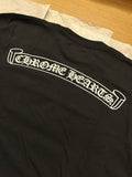 T-shirt Chrome Hearts Scroll Logo Black