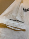 T-shirt Chrome Hearts Scroll Logo White