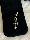 Earring Chrome Hearts Baby Fat Cross