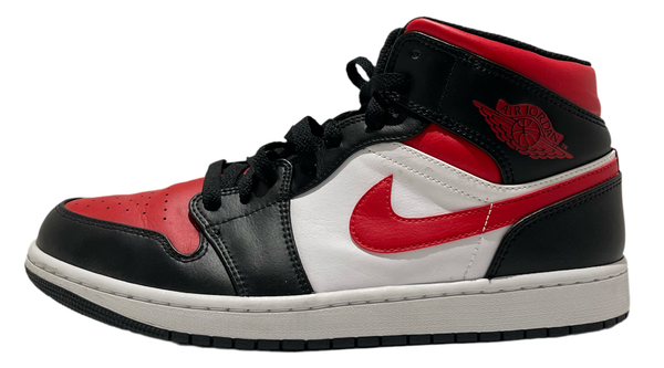 Jordan 1 Mid Alternate Bred Toe Used