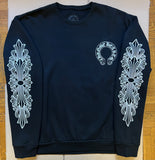 Crewneck Chrome Hearts Horeshoe Black