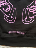 Hoodie Chrome Hearts Horeshoe Pink