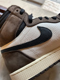 Jordan 1 High Travis Scott Cactus Jack Mocha USED