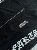 Zip Hoodie Chrome Hearts Vertical Logo Black
