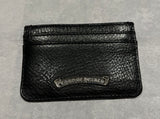 Card Holder Chrome Hearts Logo Black