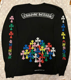 T-shirt Chrome Hearts Multi Color Cross