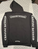 Hoodie Chrome Hearts Logo Black