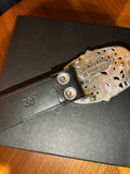 Cementary Buckle with Chrome Hearts Belt