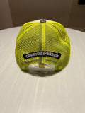 Trucker Hat Chrome Hearts Cementary Neon Yellow USED