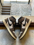 Jordan 1 High Travis Scott Cactus Jack Mocha USED