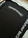 Long sleeve Chrome Hearts Scroll Logo Black