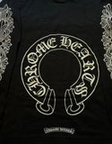 Long Sleeve Chrome Hearts Horeshoe Black