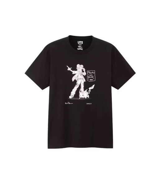 Daniel Arsham x Pokemon x Uniqlo Pikachu And Trainer Tee