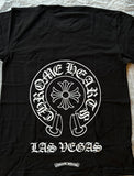 T-shirt Chrome Hearts Pocket Crew Black Las Vegas Exclusive