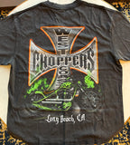 T-SHIRT West Coast Coppers Dark Grey Motorcycle