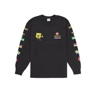 Supreme SpongeBob/Castelli Racing L/S Tee Black