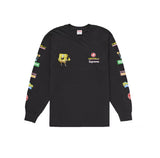 Supreme SpongeBob/Castelli Racing L/S Tee Black