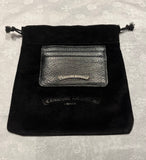 Card Holder Chrome Hearts Logo Black